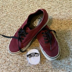 ❗️Maroon Vans❗️